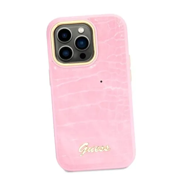 plecki-guess-do-apple-iphone-14-pro-rozowy-kolekcja-croco-collection