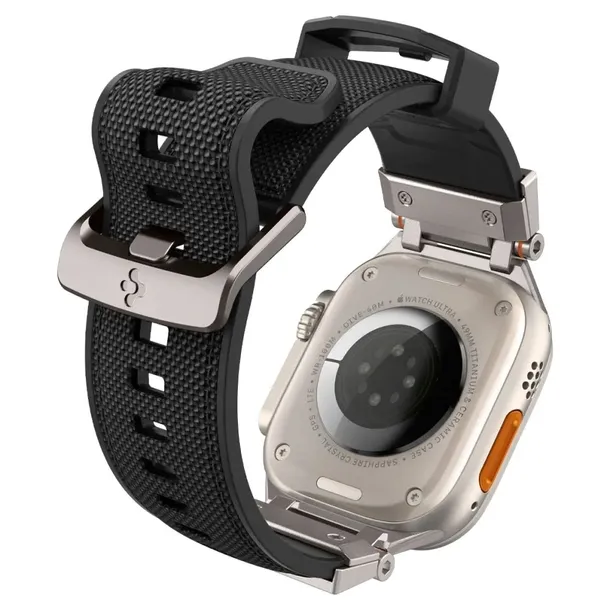 pasek-spigen-do-apple-25mm-czarny-dlugosc-241-mm