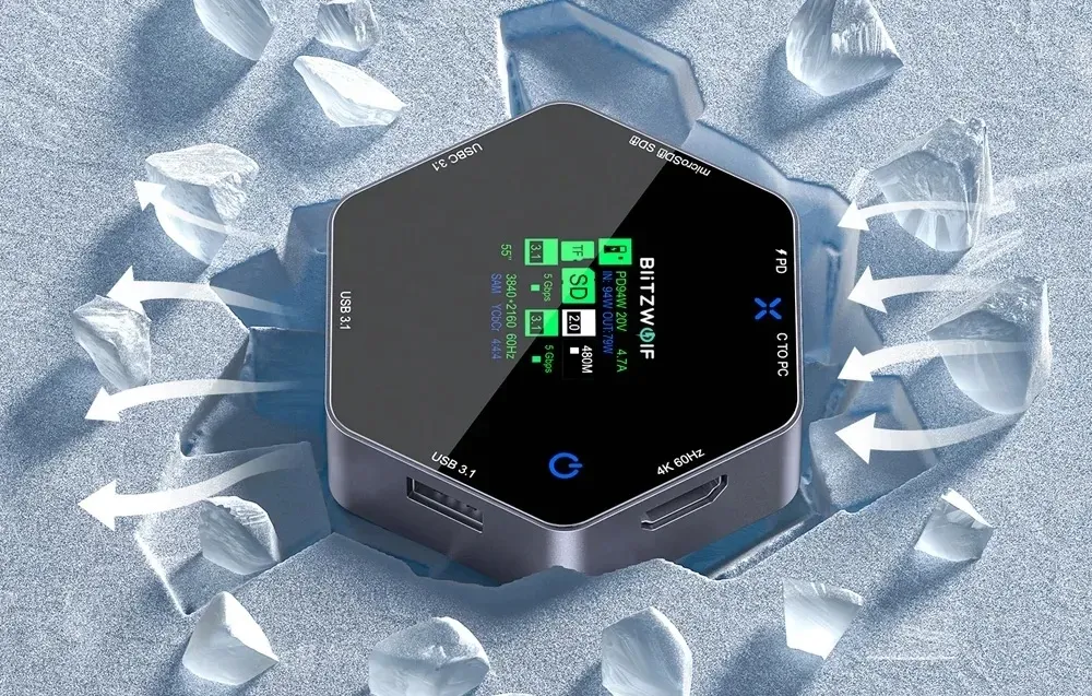 stacja-dokujaca-8w1-blitzwolf-bw-th16-usb-100w-lcd-smart-display