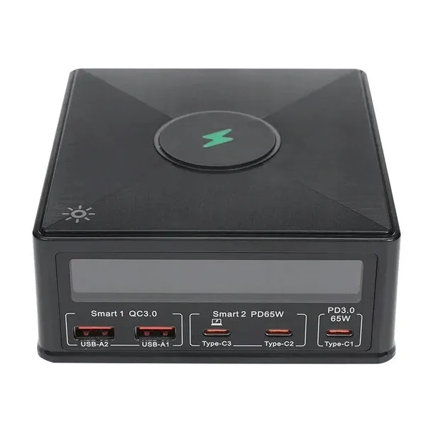 ladowarka-sieciowa-blitzwolf-868h-2xusb-a-3xusb-typu-c-160w-kolor-czarny