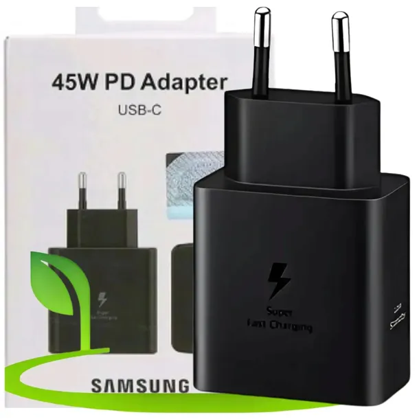 ŁADOWARKA SAMSUNG 45W EP-TA845XBEGCN 1x USB-C SUPER FAST CHARGER Czarna