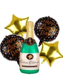 zestaw-balonow-szampan-happy-birthday