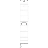 kolo-slupek-rekord-33cm-bialy-polysk-wysokosc-mebla-160-cm