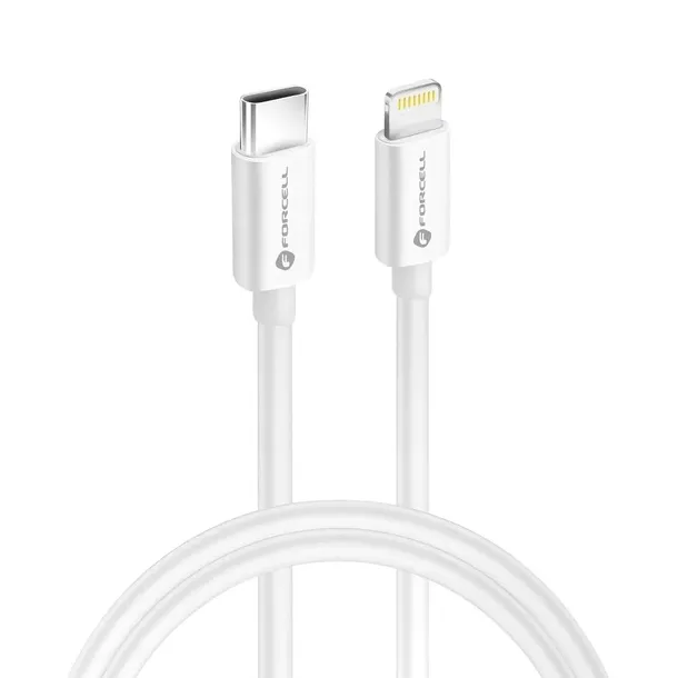 kabel-forcell-usb-typ-c-apple-lightning-1-m-bialy-waga-z-opakowaniem-0-15-kg