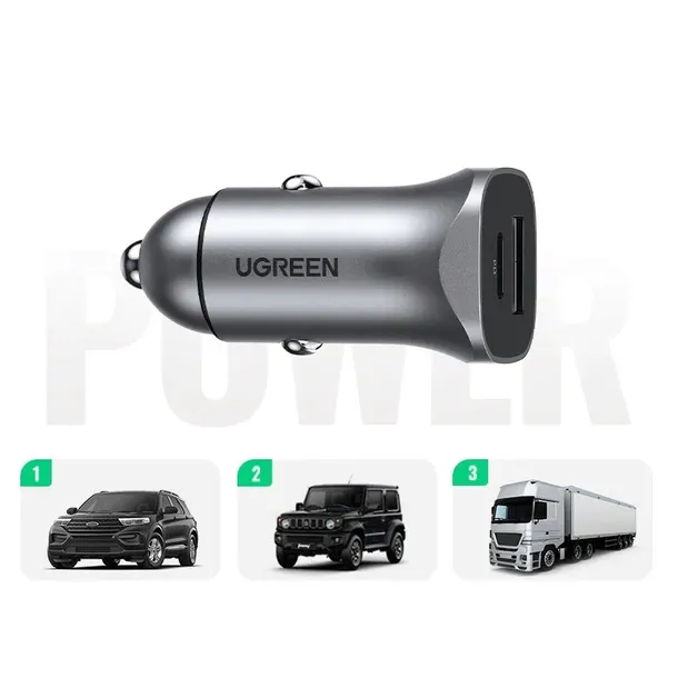 ladowarka-samochodowa-usb-typ-c-ugreen-4800-ma-dlugosc-przewodu-1-m