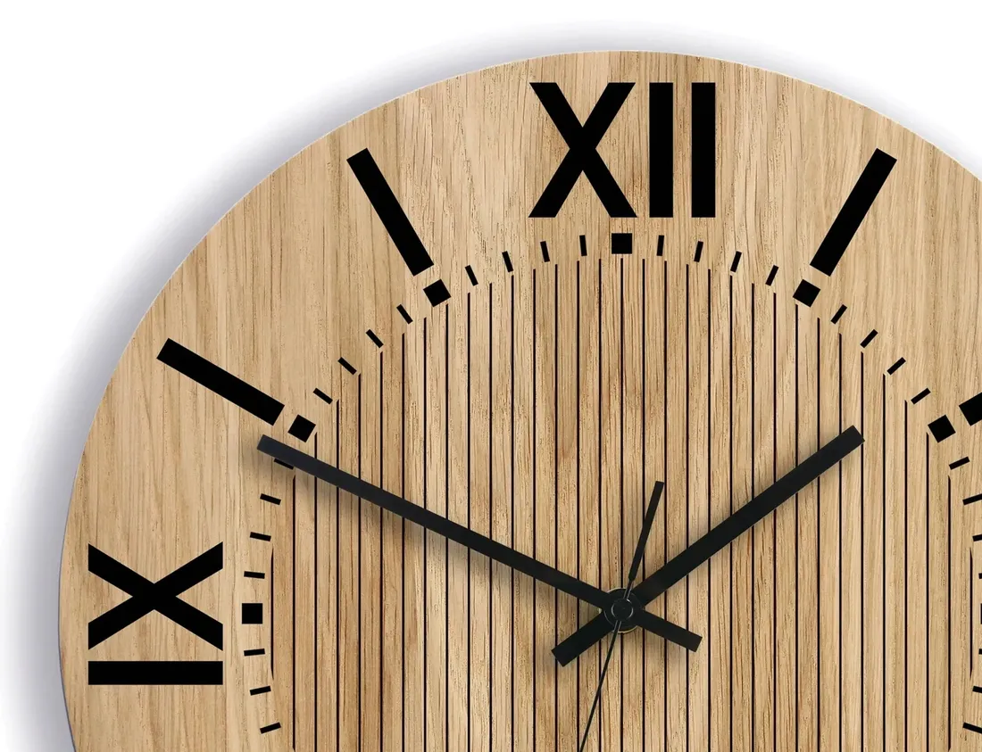 zegar-scienny-modernclock-bezowy-czarny-335cm