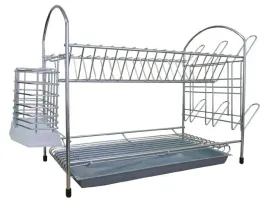 suszarka-do-naczyn-dwupoziomowa-40cm-chrom-ociekacz-na-sztucce-i-kubki