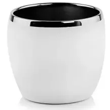 oslonka-ceramiczna-bialo-srebrna-kula-ozdobna-na-kiwaty-11-cm
