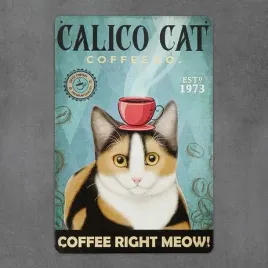 tabliczka-dekoracyjna-metalowa-calico-cat