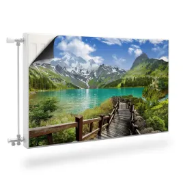 maskownica-na-grzejnik-oslona-gory-jezioro-krajobraz-natura-las-3d-120x60