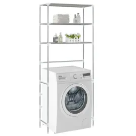 vidaxl-3-poziomowa-szafka-lazienkowa-nad-pralke-srebrna-69x28x169-cm