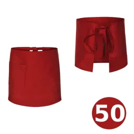zapaska-kelnerska-fartuch-kucharski-50cm-czerwona
