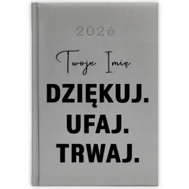 kalendarz-ksiazkowy-2026-dziekuj-ufaj-trwaj-srebrny-planer-prezent-wzory
