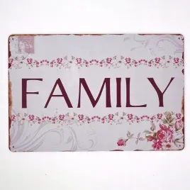 tabliczka-dekoracyjna-metalowa-flowers-family