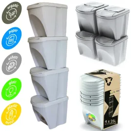 kosz-do-segregacji-smieci-zestaw-4x25-l-na-odpady-popielaty