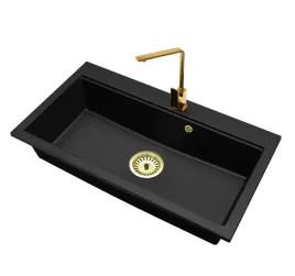 kuchenny-zlewozmywak-granitowy-jednokomorowy-elite-90-bateria-syfon-zloto