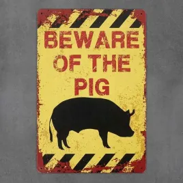 tabliczka-dekoracyjna-metalowa-beware-of-the-pig
