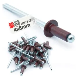 nity-zrywalne-brazowe-4-x-8-mm-aluminiowo-stalowe-din-7337-ral-8017-100szt