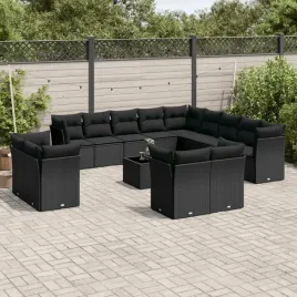 vidaxl-14-cz-zestaw-wypoczynkowy-do-ogrodu-poduszki-czarny-rattan-pe