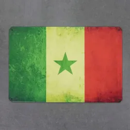 tabliczka-dekoracyjna-metalowa-flaga-senegalu