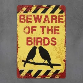 tabliczka-dekoracyjna-metalowa-beware-of-the-birds