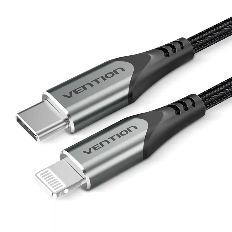 kabel-vention-usb-typ-c-apple-lightning-2-m-czarny