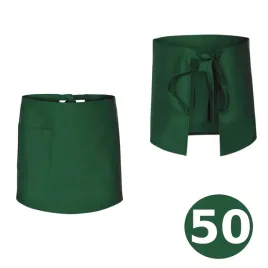 zapaska-kelnerska-fartuch-kucharski-50cm-zielona