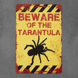 tabliczka-dekoracyjna-metalowa-beware-of-the-tarantula