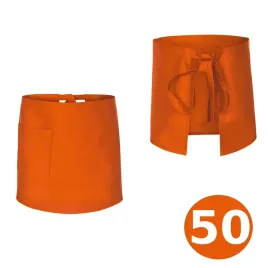 zapaska-kelnerska-fartuch-kucharski-50cm-pomarancz