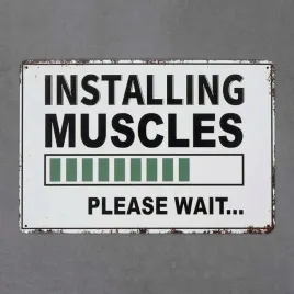 tabliczka-dekoracyjna-metalowa-installing-muscles