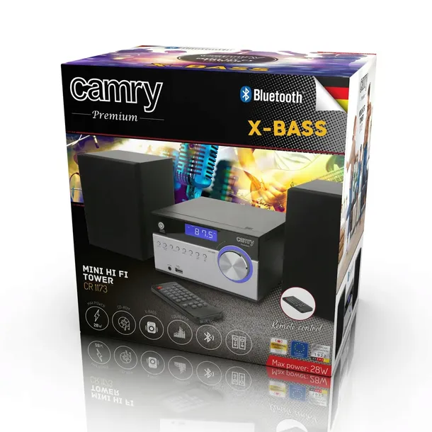 wieza-stereo-camry-cr-1173-odtwarzanie-mp3-tak