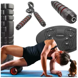 profesjonalny-zestaw-treningowy-walek-roler-30cm-twister-skakanka-lozyska