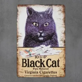 tabliczka-dekoracyjna-metalowa-black-cat