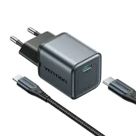 ladowarka-gan-vention-usb-c-20w-kabel-usb-c-l-1m-szara