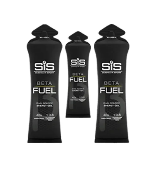 SIS ŻEL ENERGETYCZNY 10x60ml BETA FUEL ENERGY | Strawberry Lime Truskawka