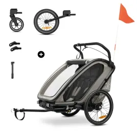 przyczepka-rowerowa-3w1-dwuosobowa-hauck-bike-n-walk-oswietlenie-led