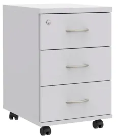 kontener-z-szufladami-zamkiem-biurowy-pod-biurko-na-kolkach-s62-bialy
