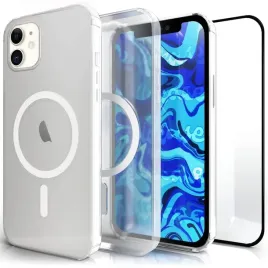 etui-do-iphone-11-magsafe-przezroczyste-pancerne-ochronne-szklo-9h