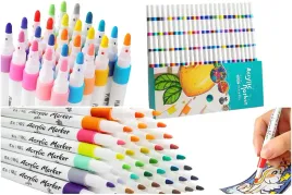 markery-akrylowe-zestaw-48-szt-pisaki-flamastry-mazaki-wodoodporne-z-farba