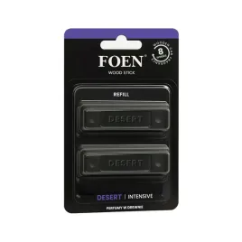 foen-wood-stick-desert-refill-zestaw-2-wkladow-do-zapachu-samochodowego