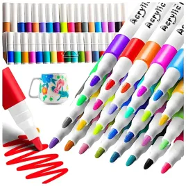 markery-akrylowe-zestaw-60-szt-pisaki-flamastry-mazaki-wodoodporne-z-farba