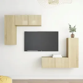 vidaxl-4-cz-zestaw-szafek-tv-dab-sonoma-material-drewnopochodny