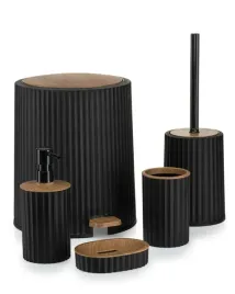 zestaw-lazienkowy-5-el-roza-komplet-do-wc-czarny-drewno-kosz-szczotka-glam
