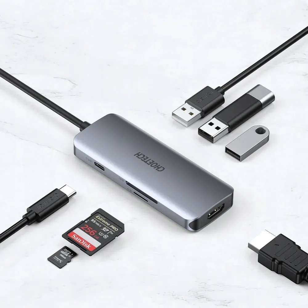 hub-usb-choetech-hub-m19-7-portow
