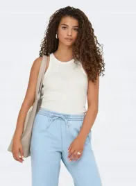 only-2pak-bluzka-damska-na-ramiaczkach-z-bawelny-organicznej-l-jxf