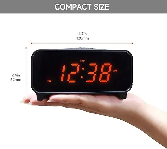 zegar-budzik-itoma-czarny-12cm-stan-powystawowy