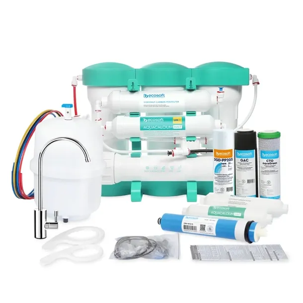 AquaCalcium Mint, nowoczesny system Odwróconej Osmozy, z minerałem, 75GPD