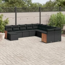 vidaxl-11-cz-zestaw-wypoczynkowy-do-ogrodu-poduszki-czarny-rattan-pe