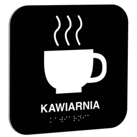 tabliczka-kawiarnia-16x16-cm-czarna-z-napisem-or-braille-dla-niewidomych