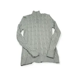 old-money-sweter-meski-szary-w-warkocz-rozmiar-m-zamek-pod-szyja